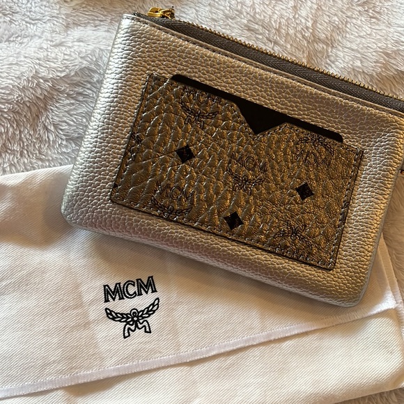 MCM Accessories Authentic Mcm Card And Cash Holder Keychain Poshmark
